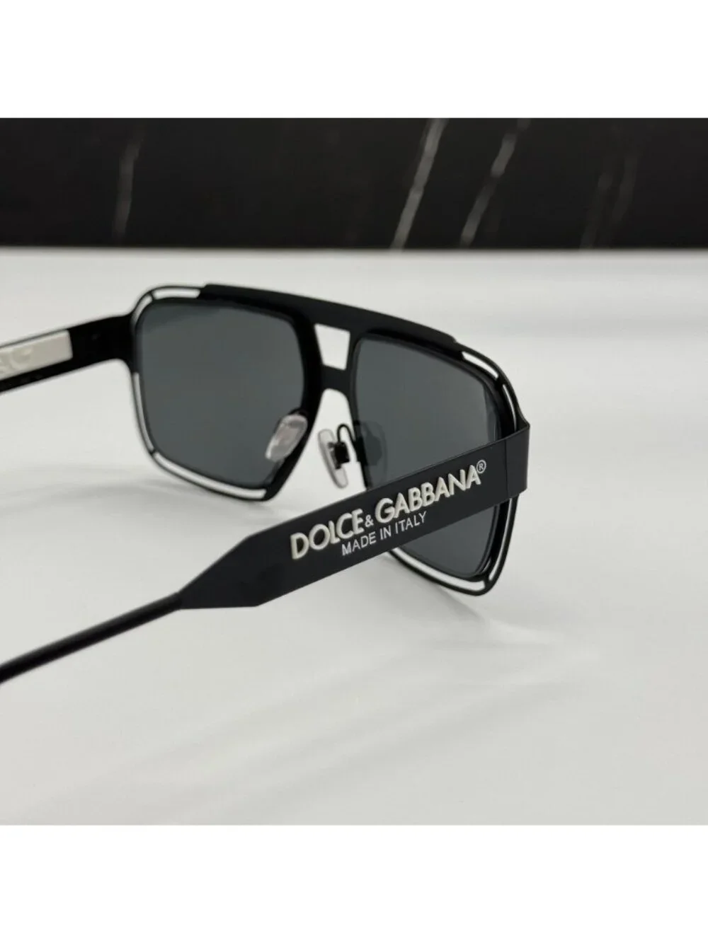 Dolce&Gabbana DG2270 3276/87 Black Gray Men Sunglasses Authentic NEW